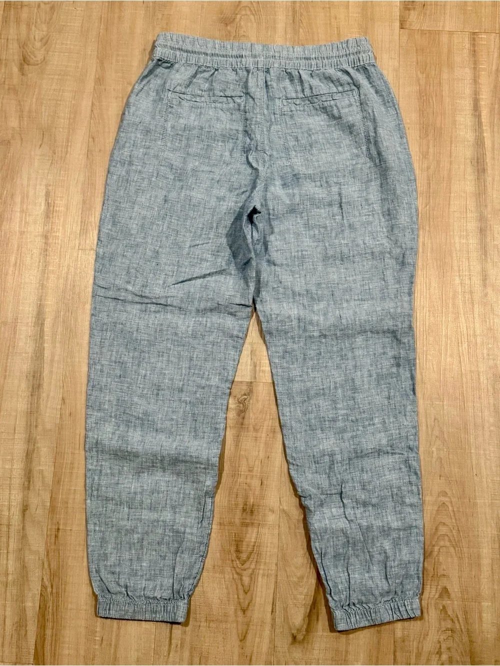 Athleta Sky Blue Elastic Waist Drawstring Joggers